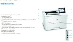 HP LaserJet Managed E50145dn monochromatyczna drukarka laserowa 4
