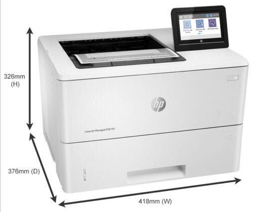 HP LaserJet Managed E50145dn odpowiednik HP M507dn monochromatyczna drukarka laserowa - obrazek 6