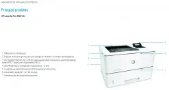 HP LaserJet Pro M501dn monochromatyczna drukarka laserowa 4