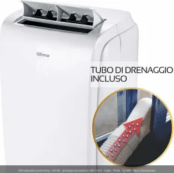 Qlima P534 klimatyzator mobilny klimatyzacja mobilna przenośna 5