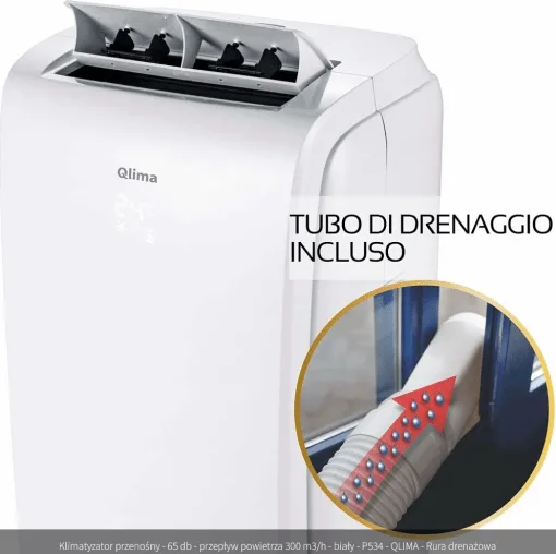 Qlima P534 klimatyzator mobilny klimatyzacja mobilna przenośna - obrazek 6