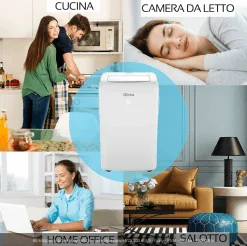 Qlima P534 klimatyzator mobilny klimatyzacja mobilna przenośna 6