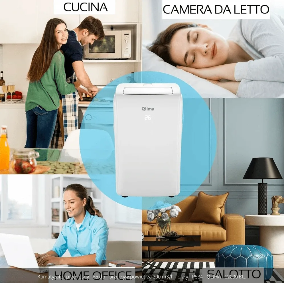 Qlima P534 klimatyzator mobilny klimatyzacja mobilna przenośna - obrazek 7